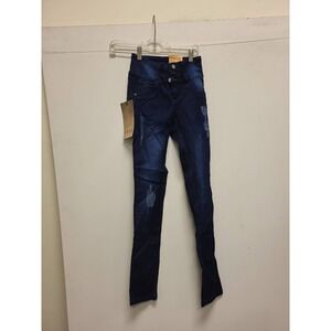 CYSM Jeans Size 2 Skinny Push Up Colombia y Su Moda High Waist Denim Pants
